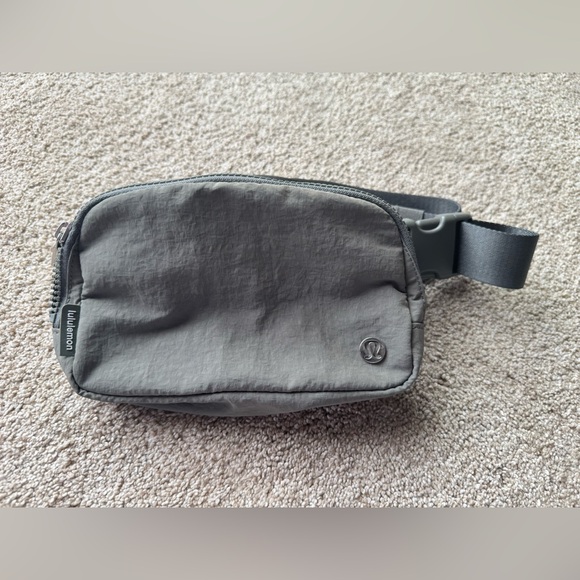 lululemon athletica Handbags - Lululemon Gray Sage Belt Bag